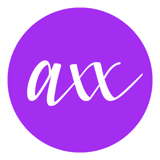 Axx Courses site Icon 512 x 512 purple